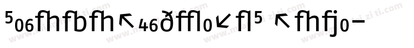 FagoNoRegularLF Roma字体转换